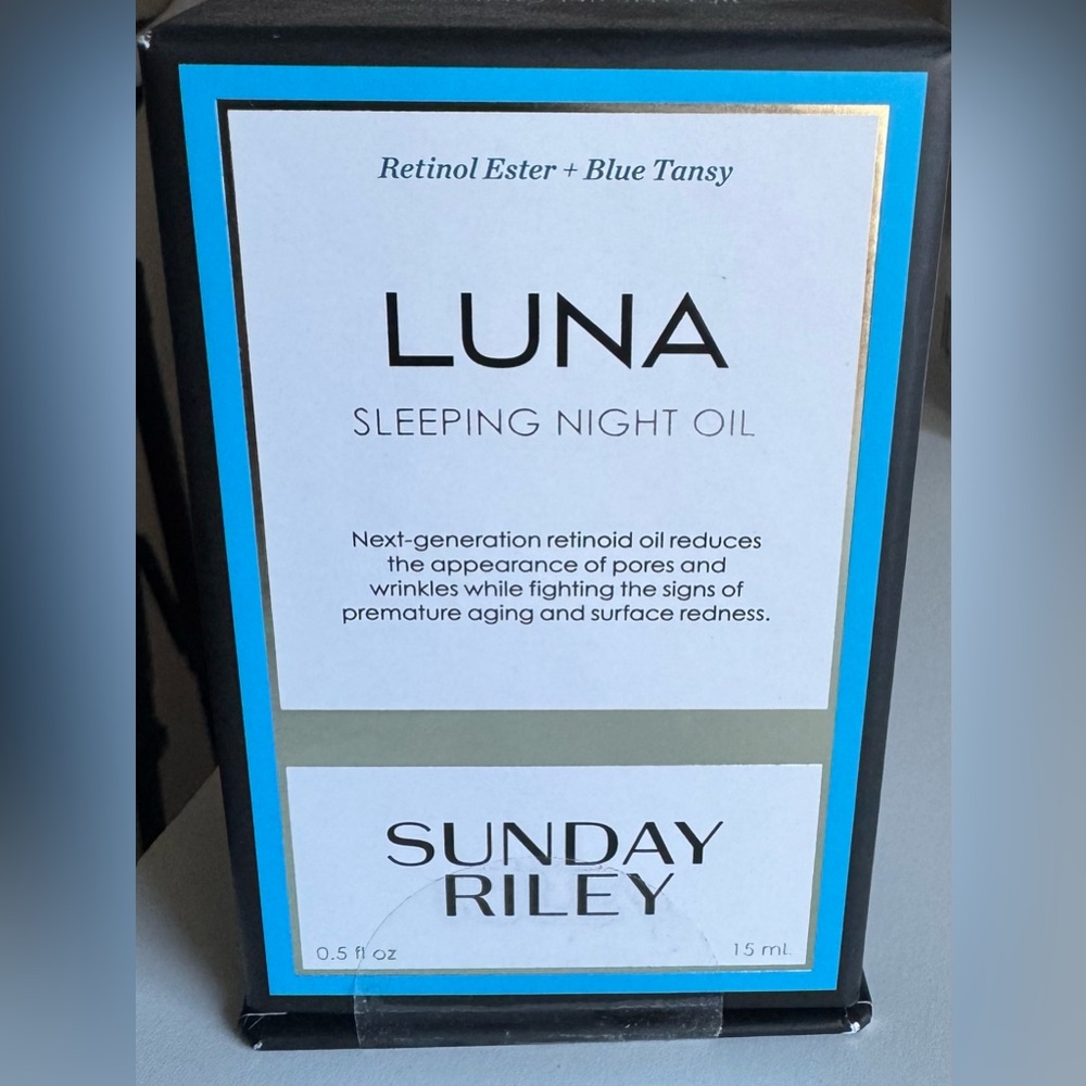 Sunday Riley Luna Night Oil with Retinoid Brand New Factory Sealed